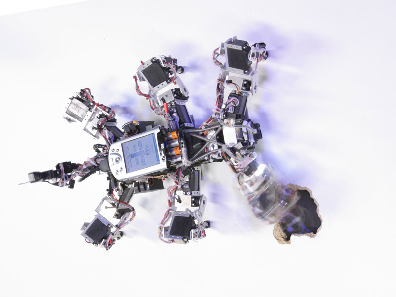 Amos, il primo robot che cammina come un vivente
