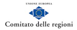Stage dell’UE: il Comitato delle Regioni