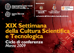 XIX Settimana della Cultura Scientifica e Tecnologica
