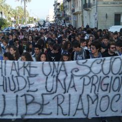 Manifestazione studenti