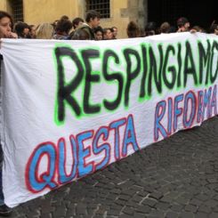 Proteste studenti Padova