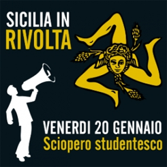 Sicilia, anche gli studenti in corteo con il Movimento dei Forconi