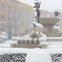Universita chiuse per neve a Modena e Bologna