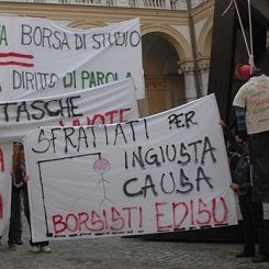 Protesta studenti Torino