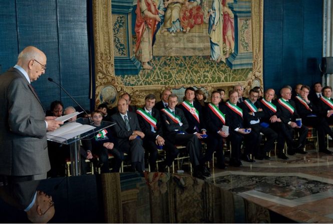 All’Università di Cagliari medaglia da Napolitano per il contributo alle celebrazioni dell’Unità d’Italia