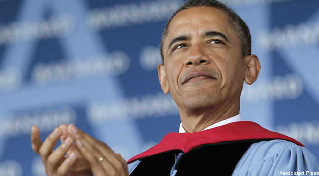 Obama alla Columbia University: “La recessione è brutale, ne usciremo con il sapere”