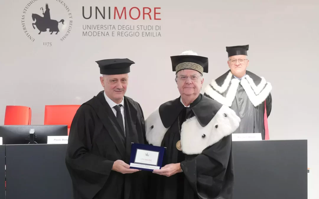 Laurea Magistrale Honoris Causa in Ingegneria Gestionale a Paolo Mongardi